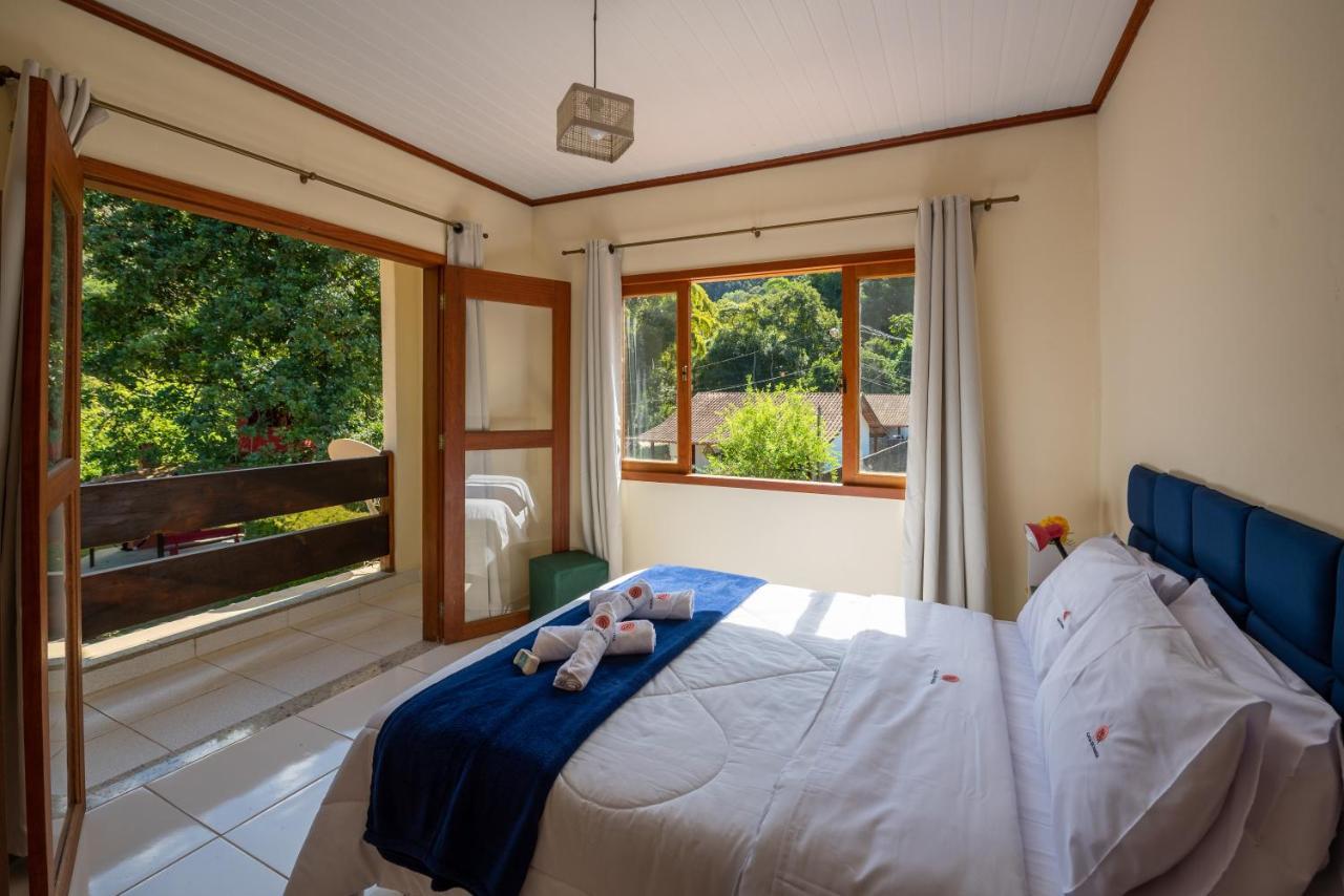 Casa Di Maria 4 Quartos A 500M Centro - Sauna, Piscina, Fogao A Lenha, Churrasqueira - Acesso Privativo Ao Ao Rio - Ideal Para Familias 노바프리부르구 외부 사진